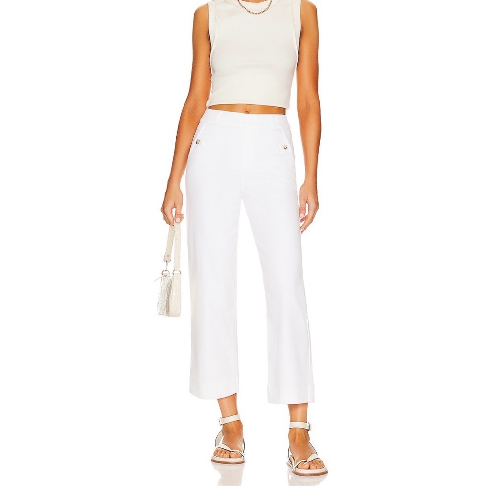 SPANX White Cropped Women's Pants